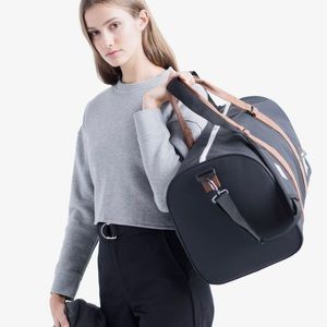 BNWT Herschel Black Novel Duffle Bag